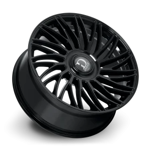 24" DOLCE LUXURY SESTO GLOSS BLACK FINISH RIMS - Image 4
