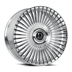 24" DOLCE LUXURY TRENTO CHROME FINISH RIMS