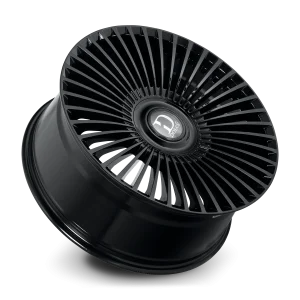 26" DOLCE LUXURY TRENTO GLOSS BLACK FINISH RIMS - Image 4