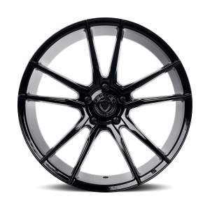 20" DOLCE PERFORMANCE WHEELS VAIN GLOSS BLACK RIMS