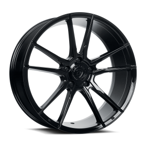 20" DOLCE PERFORMANCE WHEELS VAIN GLOSS BLACK RIMS - Image 2