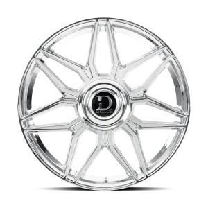 24" DOLCE LUXURY VERONA CHROME FINISH RIMS - Image 2