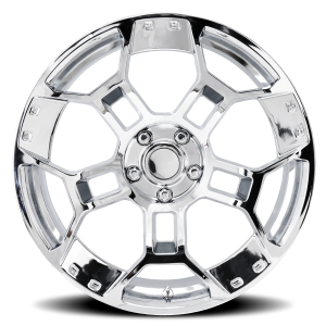 19" FACTORY REPRODUCTIONS WHEELS FR 701F MUSTANG GT-D CHROME FINISH RIMS - Image 2