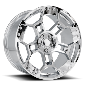 19" FACTORY REPRODUCTIONS WHEELS FR 701F MUSTANG GT-D CHROME FINISH RIMS