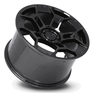19" FACTORY REPRODUCTIONS WHEELS FR 701F MUSTANG GT-D GLOSS BLACK FINISH RIMS - Image 3