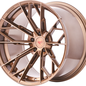 20" FERRADA WHEELS F8-FR11 BRUSHED COBRE CHROME LIP FINISH RIMS - Image 2