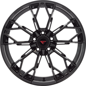 22" FERRADA WHEELS F8-FR11 OBSIDIAN BLACK FINISH FLOW FORMED RIMS - Image 3