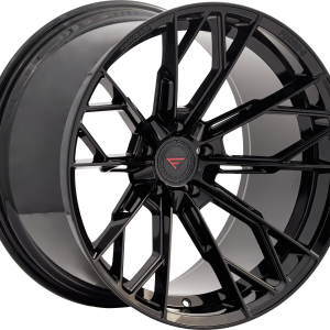 22" FERRADA WHEELS FTR11 NOIR BLACK FINISH FLOW FORMED RIMS