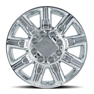 20" FACTORY REPRODUCTIONS WHEELS FR276 AT4 2500 REPLICA CHROME FINISH RIMS - Image 2