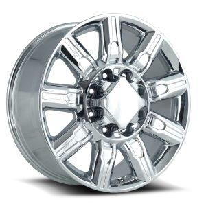 20" FACTORY REPRODUCTIONS WHEELS FR276 AT4 2500 REPLICA CHROME FINISH RIMS