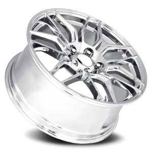 19" FACTORY REPRODUCTIONS WHEELS FR 401F C8 CORVETTE Z06 CHROME FINISH RIMS - Image 3