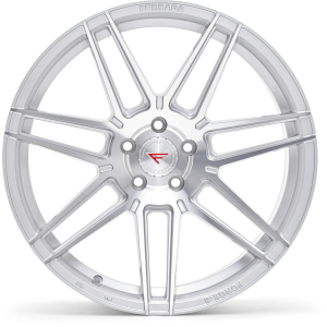 20" FERRADA WHEELS F8-FR6 SILVER MACHINED FLOW FORMED FINISH RIMS - Image 2