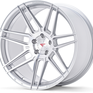 20" FERRADA WHEELS F8-FR6 SILVER MACHINED FLOW FORMED FINISH RIMS - Image 3