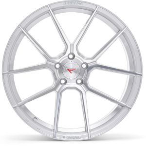 20" FERRADA WHEELS F8-FR8 SILVER MACHINED FLOW FORMED FINISH RIMS - Image 4