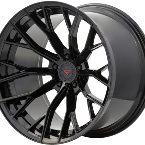 22" FERRADA WHEELS F8-FR9 OBSIDIAN BLACK FINISH FLOW FORMED RIMS - Image 3