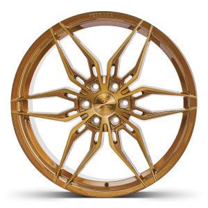 22" FERRADA WHEELS FT5 BRUSHED COBRE FINISH RIMS - Image 3