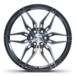 22" FERRADA WHEELS FT5 BLACK MACHINED FINISH RIMS - Image 3