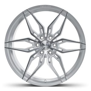 22" FERRADA WHEELS FT5 SILVER MACHINED FINISH RIMS - Image 3