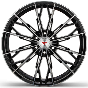 20" FERRADA WHEELS FTR11 MACHINED BLACK FINISH FLOW FORMED RIMS - Image 4