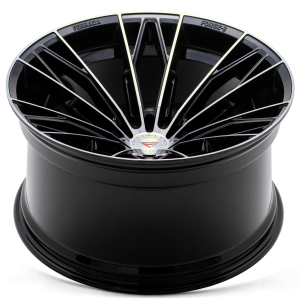 20" FERRADA WHEELS FTR11 MACHINED BLACK FINISH FLOW FORMED RIMS - Image 3