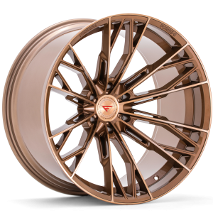 22" FERRADA WHEELS FTR11 MACHINED COBRE FLOW FORMED FINISH RIMS