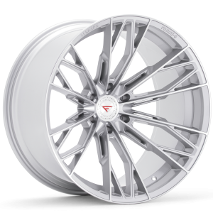 22" FERRADA WHEELS FTR11 MACHINED SILVER FINISH FLOW FORMED RIMS