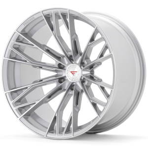 20" FERRADA WHEELS FTR11 MACHINED SILVER FINISH FLOW FORMED RIMS - Image 2