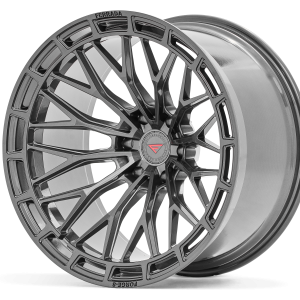 22" FERRADA WHEELS FTR12 GLOSS GRAPHITE FINISH FLOW FORMED RIMS - Image 3