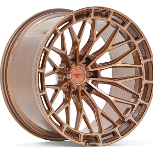20" FERRADA WHEELS FTR12 MACHINED COBRE FINISH FLOW FORMED RIMS