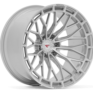 22" FERRADA WHEELS FTR12 MACHINED SILVER FINISH FLOW FORMED RIMS