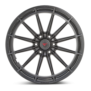 20" FERRADA WHEELS FTR14 GLOSS GRAPHITE FINISH FLOW FORMED RIMS - Image 2
