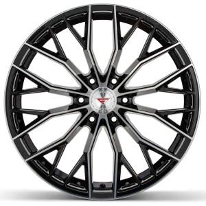 20" FERRADA WHEELS FTR9 MACHINED BLACK FINISH FLOW FORMED RIMS - Image 4