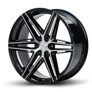22" FERRADA WHEELS FT4 MACHINED BLACK FINISH RIMS - Image 2