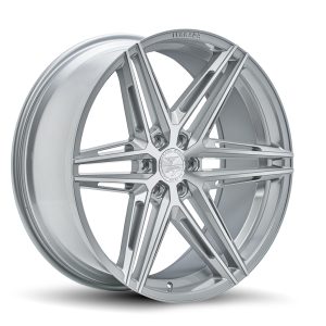 22" FERRADA WHEELS FT4 MACHINED SILVER FINISH RIMS