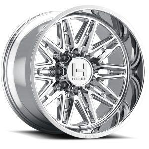 20" HOSTILE WHEELS H126 MANIAC CHROME FINISH RIMS - Image 3