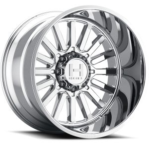 20" HOSTILE WHEELS H127 TITAN CHROME FINISH RIMS - Image 3