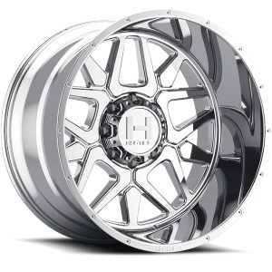 24" HOSTILE WHEELS H128 DIABLO CHROME FINISH RIMS - Image 3