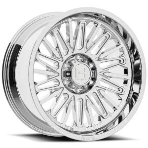 20" HOSTILE WHEELS H143 RAMPAGE CHROME FINISH RIMS - Image 3