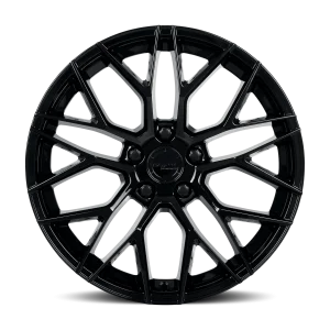 18" KATANA WHEELS KR01 GLOSS BLACK FINISH RIMS
