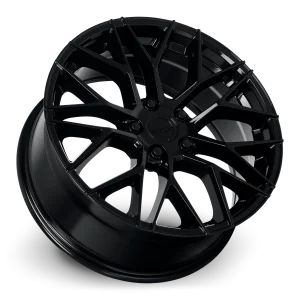 18" KATANA WHEELS KR01 GLOSS BLACK FINISH RIMS - Image 4