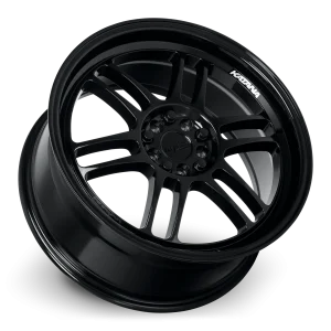 18" KATANA WHEELS KR02 GLOSS BLACK FINISH RIMS - Image 4