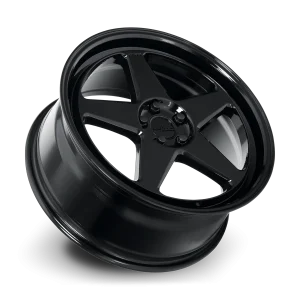 18" KATANA WHEELS KR03 GLOSS BLACK FINISH RIMS - Image 4
