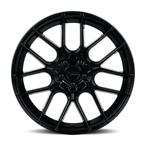 20" KATANA WHEELS KR04 GLOSS BLACK FINISH RIMS