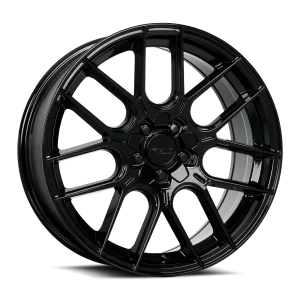 20" KATANA WHEELS KR04 GLOSS BLACK FINISH RIMS - Image 3