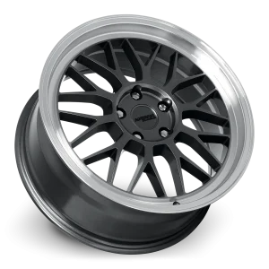 18" KATANA WHEELS KR06 GLOSS GUNMETAL MACHINED LIP FINISH RIMS - Image 4