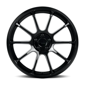17" KATANA WHEELS KR07 GLOSS BLACK FINISH RIMS