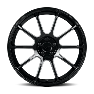 18" KATANA WHEELS KR07 GLOSS BLACK FINISH RIMS