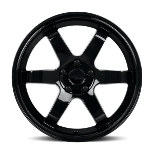 17" KATANA WHEELS KR08 GLOSS BLACK FINISH RIMS
