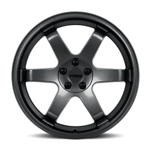 17" KATANA WHEELS KR08 GLOSS GUNMETAL FINISH RIMS