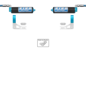 King Shocks Toyota 4Runner 2025+ Toyota Land Cruiser 2024+ Lexus GX550 2024+ 2.5 Rear Coilovers Race Shock